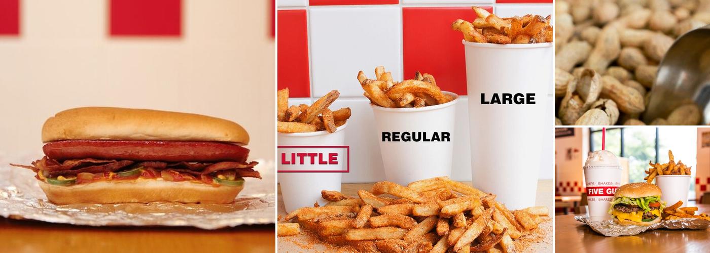 Five Guys Menu