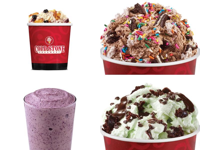 Cold Stone Creamery Menu
