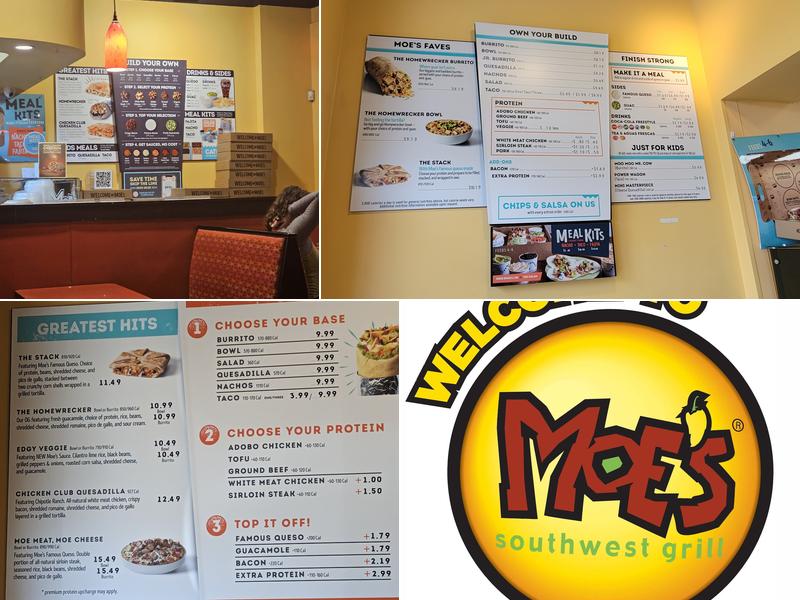 Moe's Southwest Grill Menu