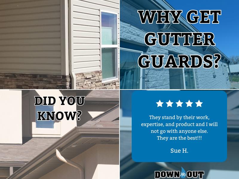 Down and Out Rain Gutters