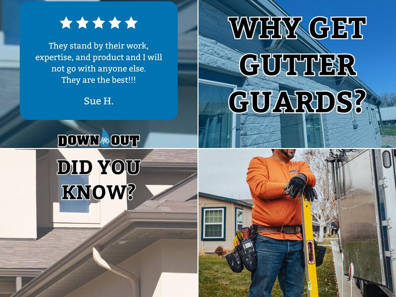 Down and Out Rain Gutters