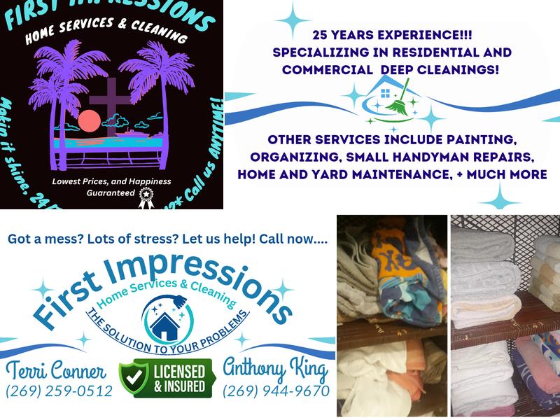 First Impressions Home Services and Cleaning