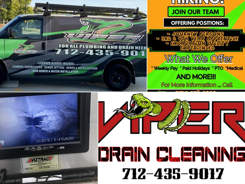 Viper Drain Cleaning - Plumber Council Bluffs, IA