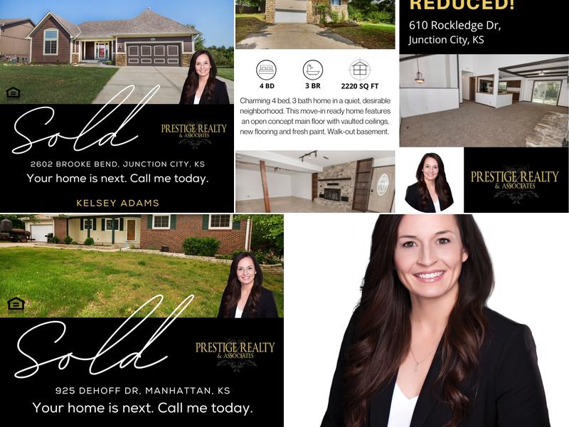 Kelsey Adams - Prestige Realty & Associates