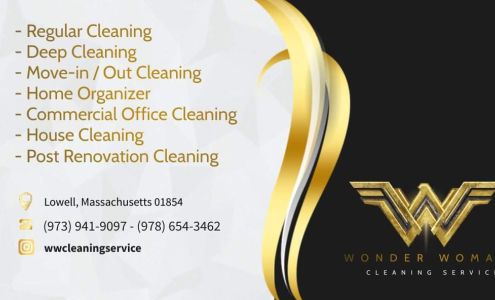 Wonder Woman cleaning service