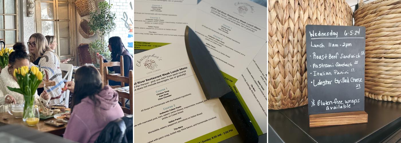 Christopher’s Menu