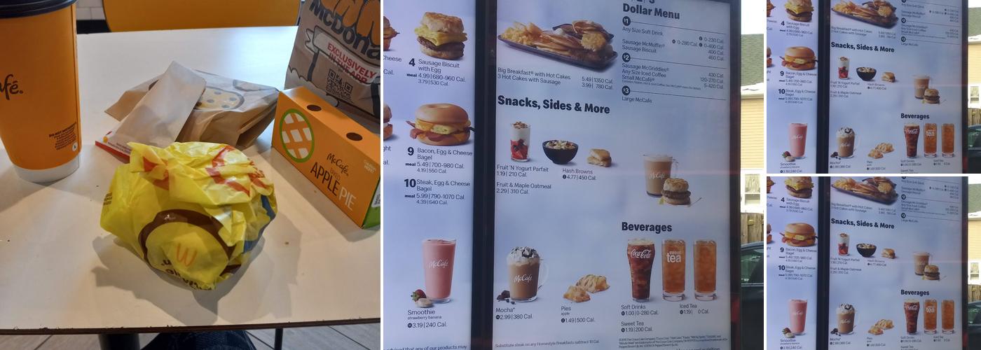 McDonald's Menu