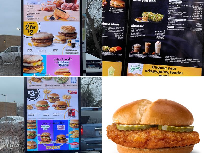 McDonald's Menu
