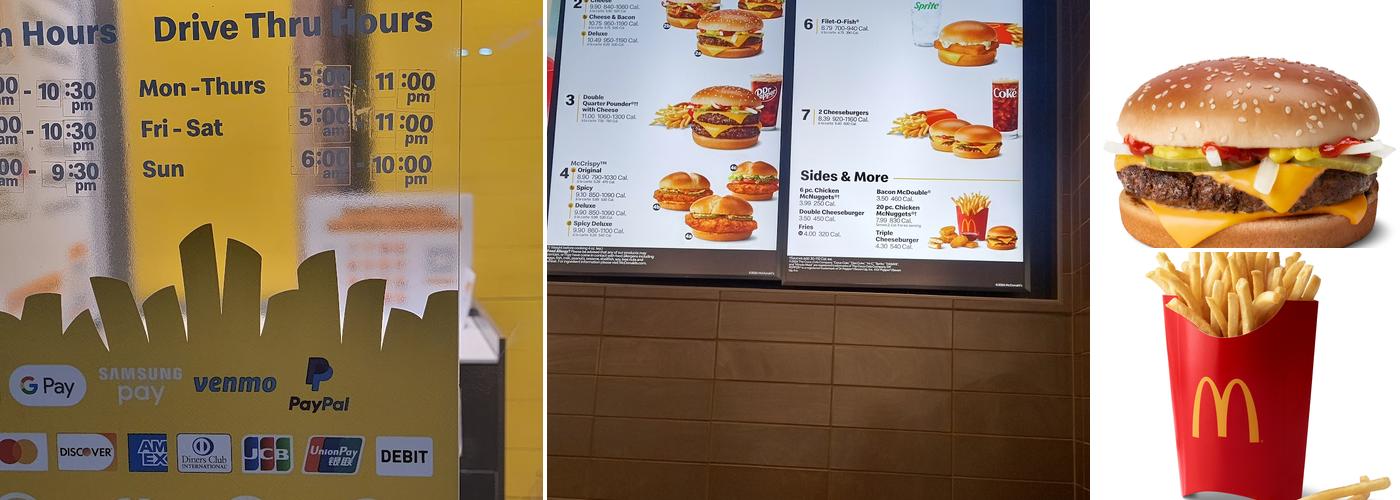 McDonald's Menu