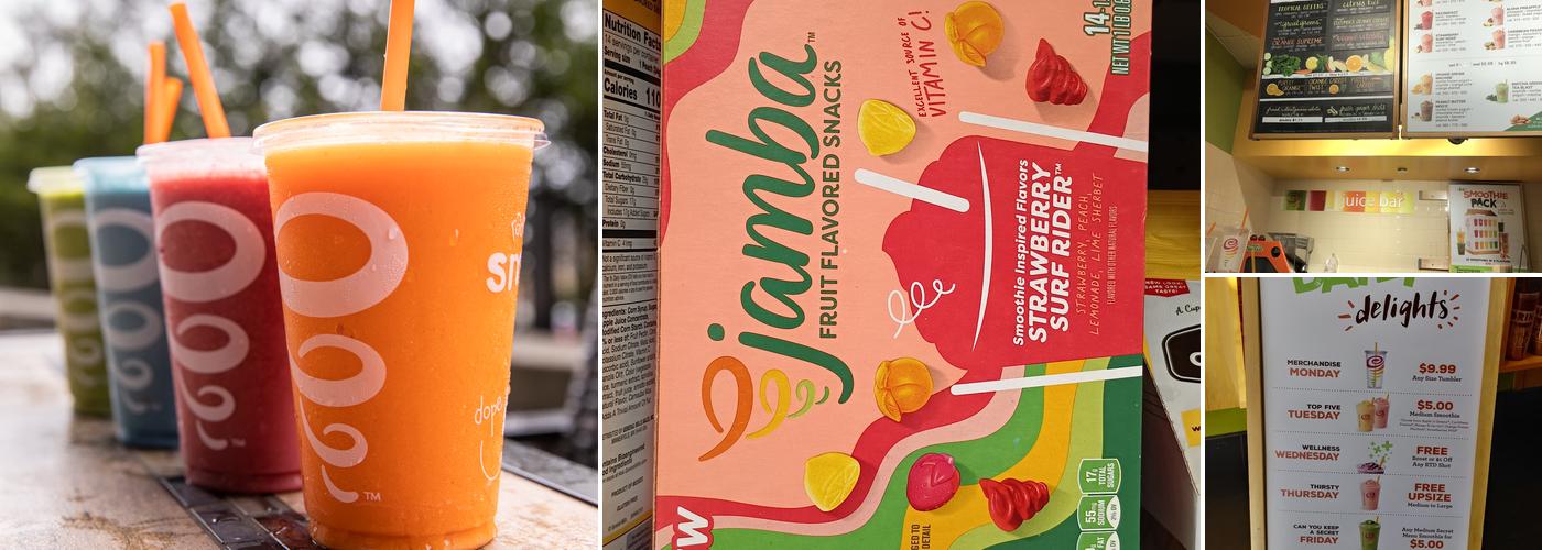 Jamba Menu