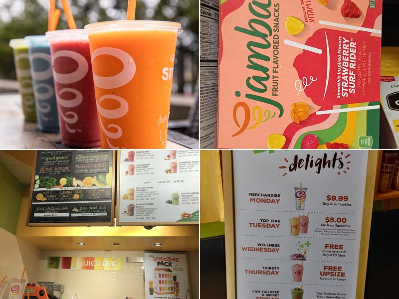 Jamba Menu