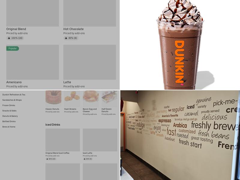 Dunkin' Menu