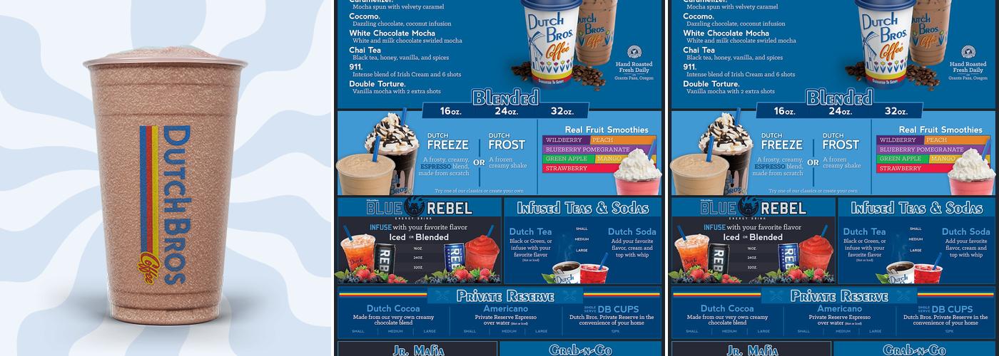 Dutch Bros Coffee Menu