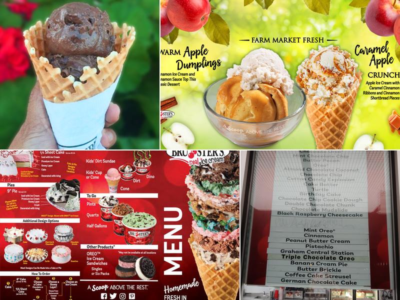 Bruster's Real Ice Cream Menu