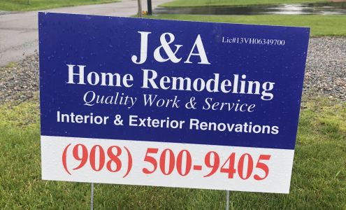 J&A Home Remodeling LLC Quality Work & Service 137 Cokesbury Rd, Lebanon New Jersey 08833