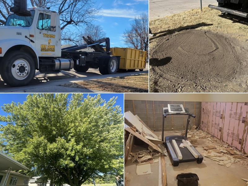 Trash Bee Gone roll off containers