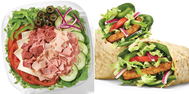 Subway Menu