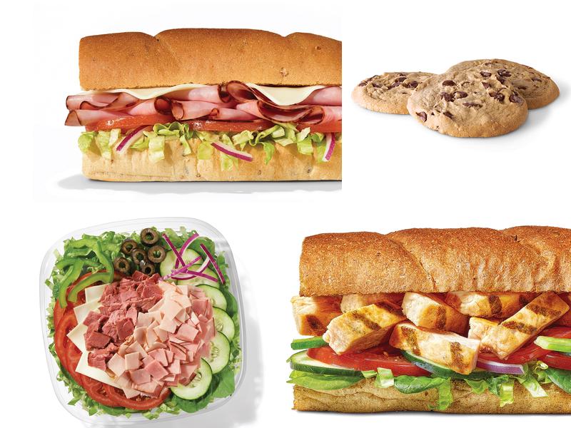 Subway Menu