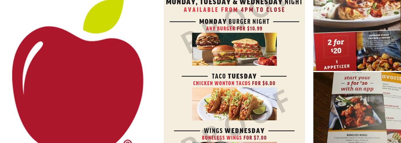 Applebee's Grill + Bar Menu