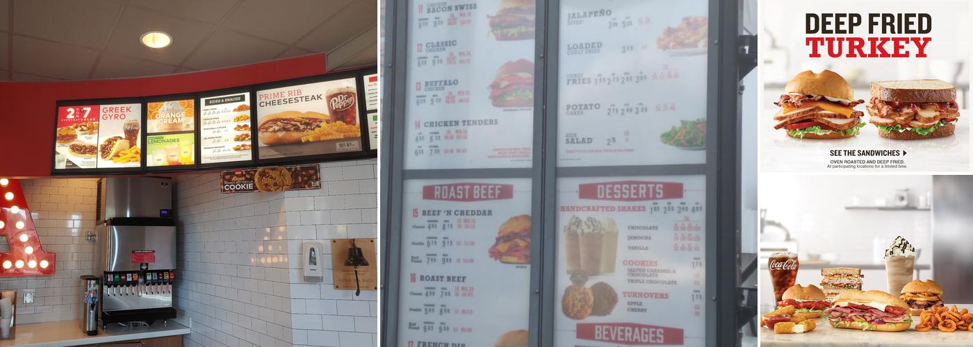 Arby's Menu