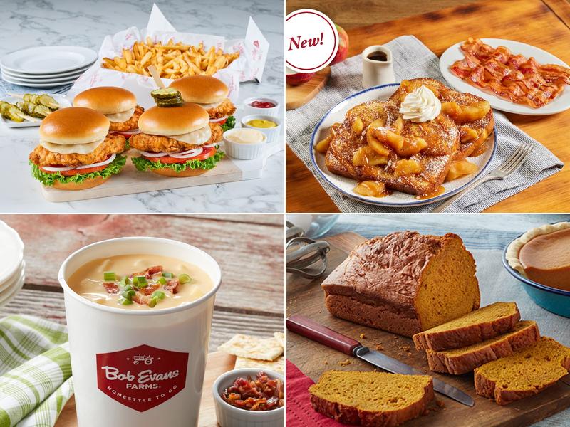 Bob Evans Menu