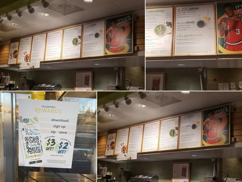 Jamba Menu