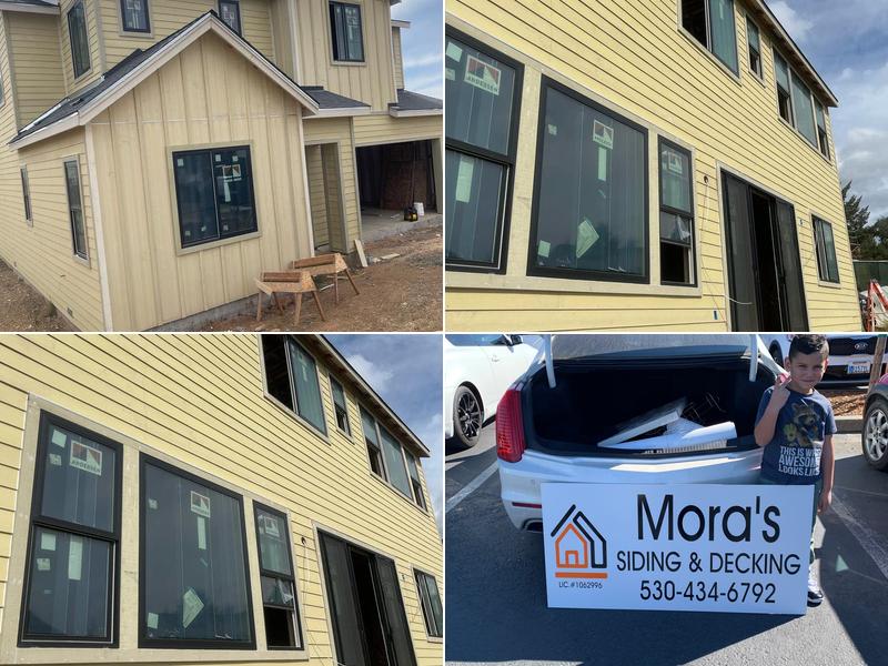 Mora's siding decking