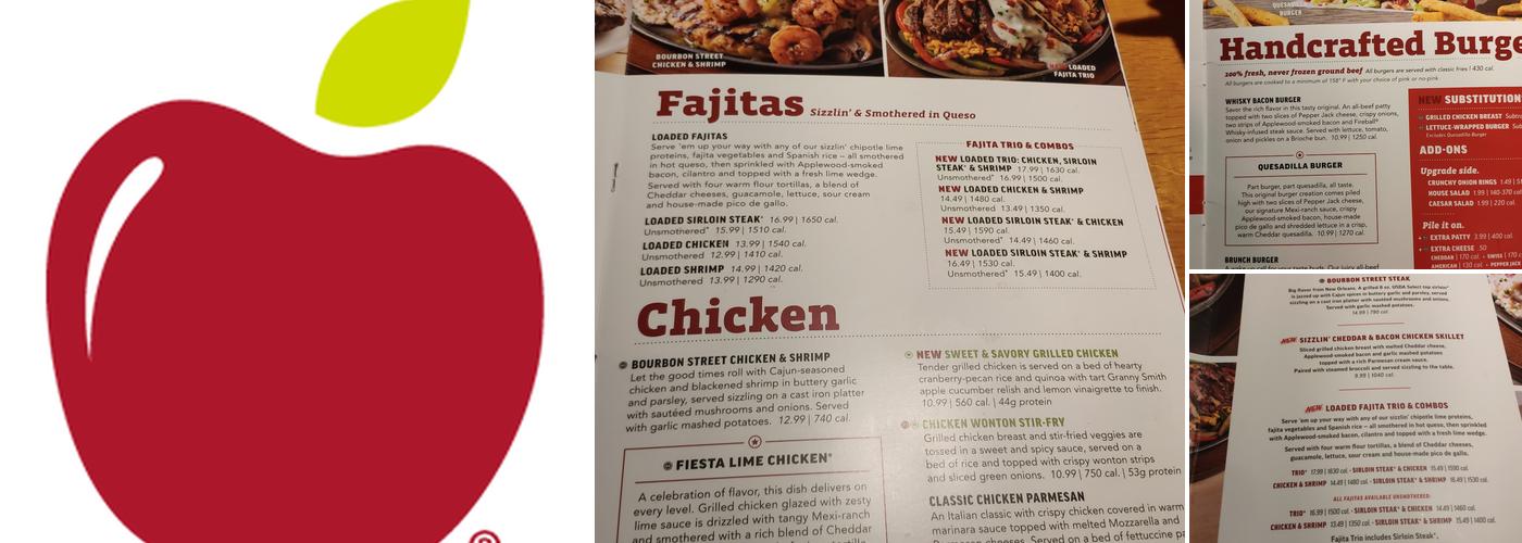 Applebee's Grill + Bar Menu