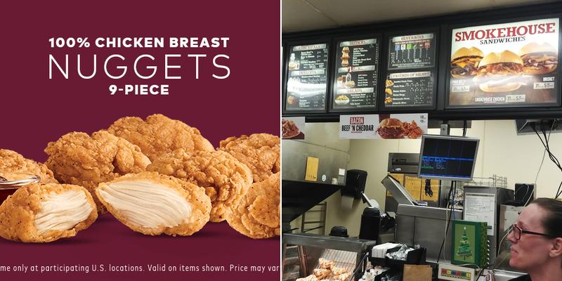 Arby's Menu