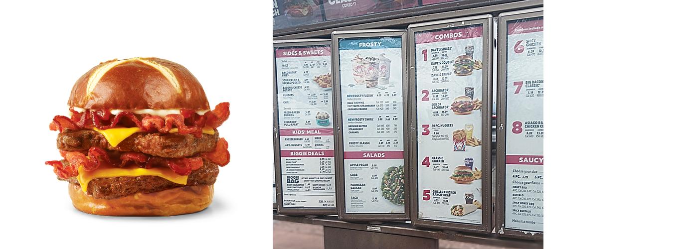 Wendy's Menu