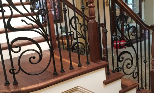 Deshields Stairs Custom Wdwrks 2305 Redberry Ct, Pleasanton California 94566