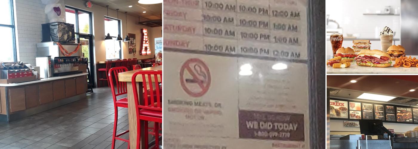 Arby's Menu
