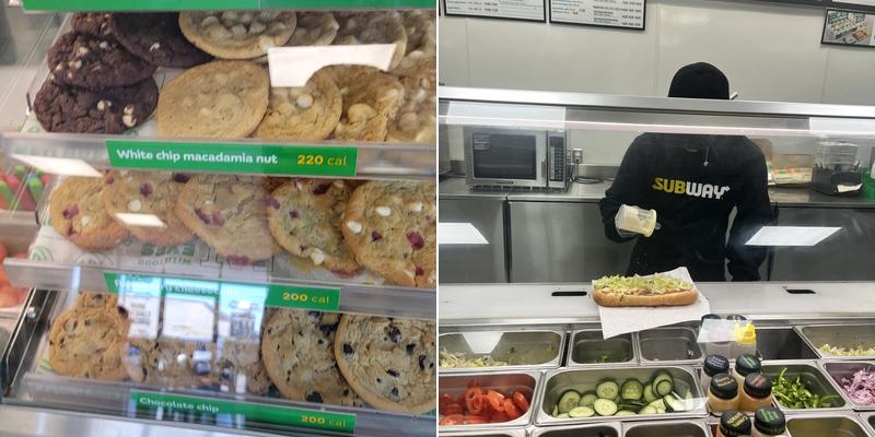 Subway Menu