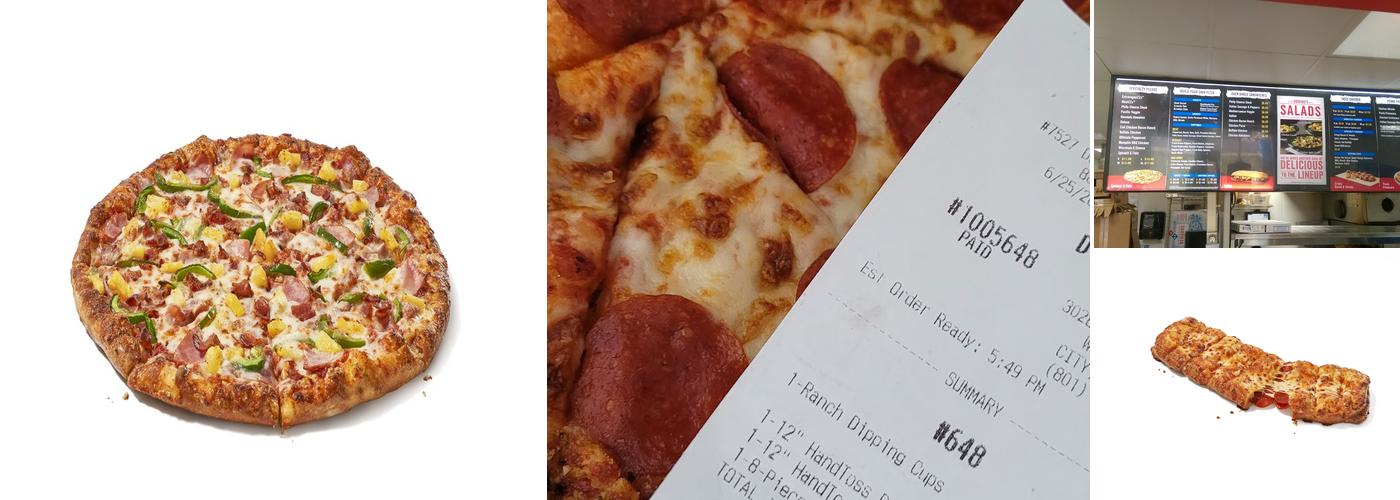 Domino's Pizza Menu