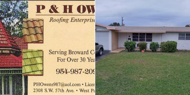 P & H Owens Roofing Ent Inc