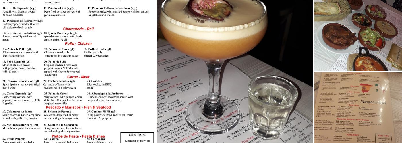 Mangiamo Tapas Cocktail and Wine Bar Menu