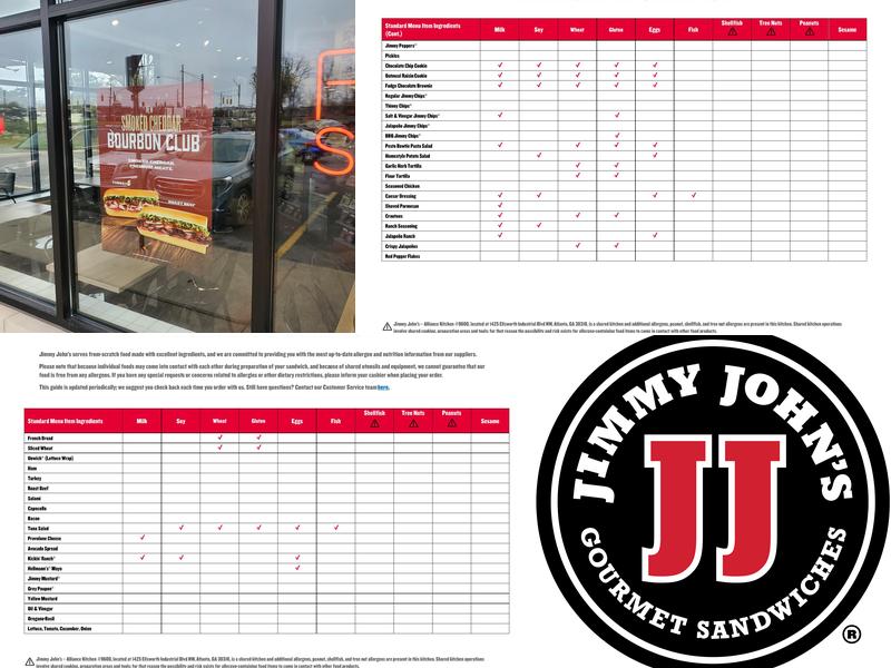 Jimmy John's Menu