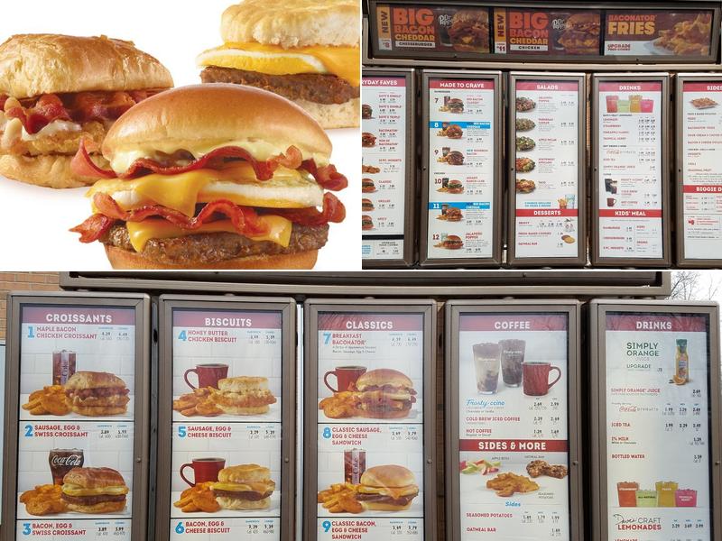 Wendy's Menu