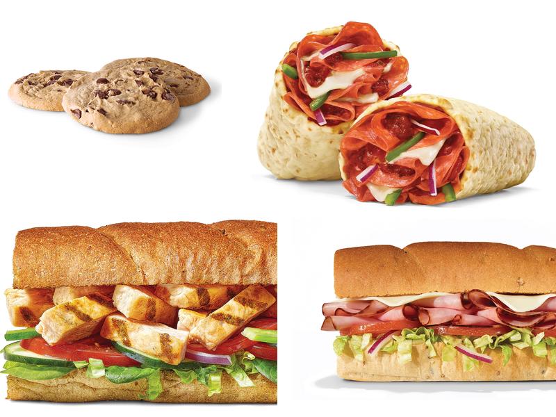 Subway Menu