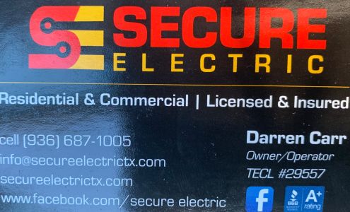 Secure Electric 802 Myrtle St, Grapeland Texas 75844