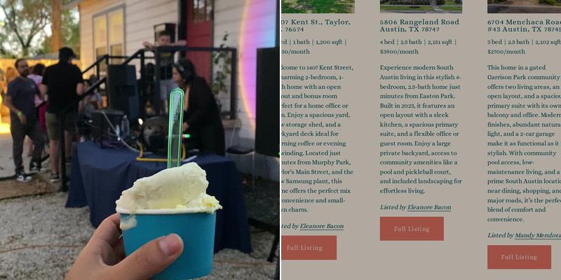 Open House Austin Menu
