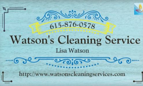 Watson`s Cleaning Service 5428 Cross Creek Rd, Joelton Tennessee 37080