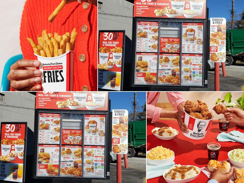 KFC Menu