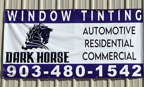 Dark Horse Window Tinting Residential & Commercial 2201 Co Rd 3512, Dike Texas 75437
