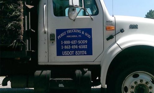 Perez Trucking & Sod Inc. 1097 Hwy 17, Arcadia Florida 34266