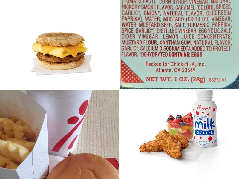 Chick-fil-A Menu