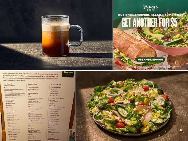 Panera Bread Menu