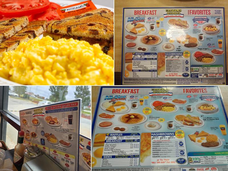 Waffle House Menu