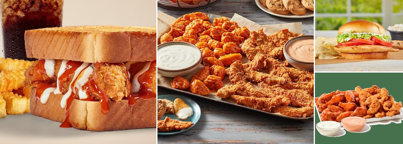 Zaxbys Chicken Fingers & Buffalo Wings