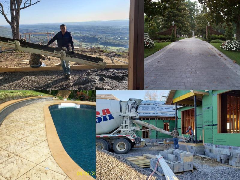 Aubrey Black Decorative Concrete Increte Systems